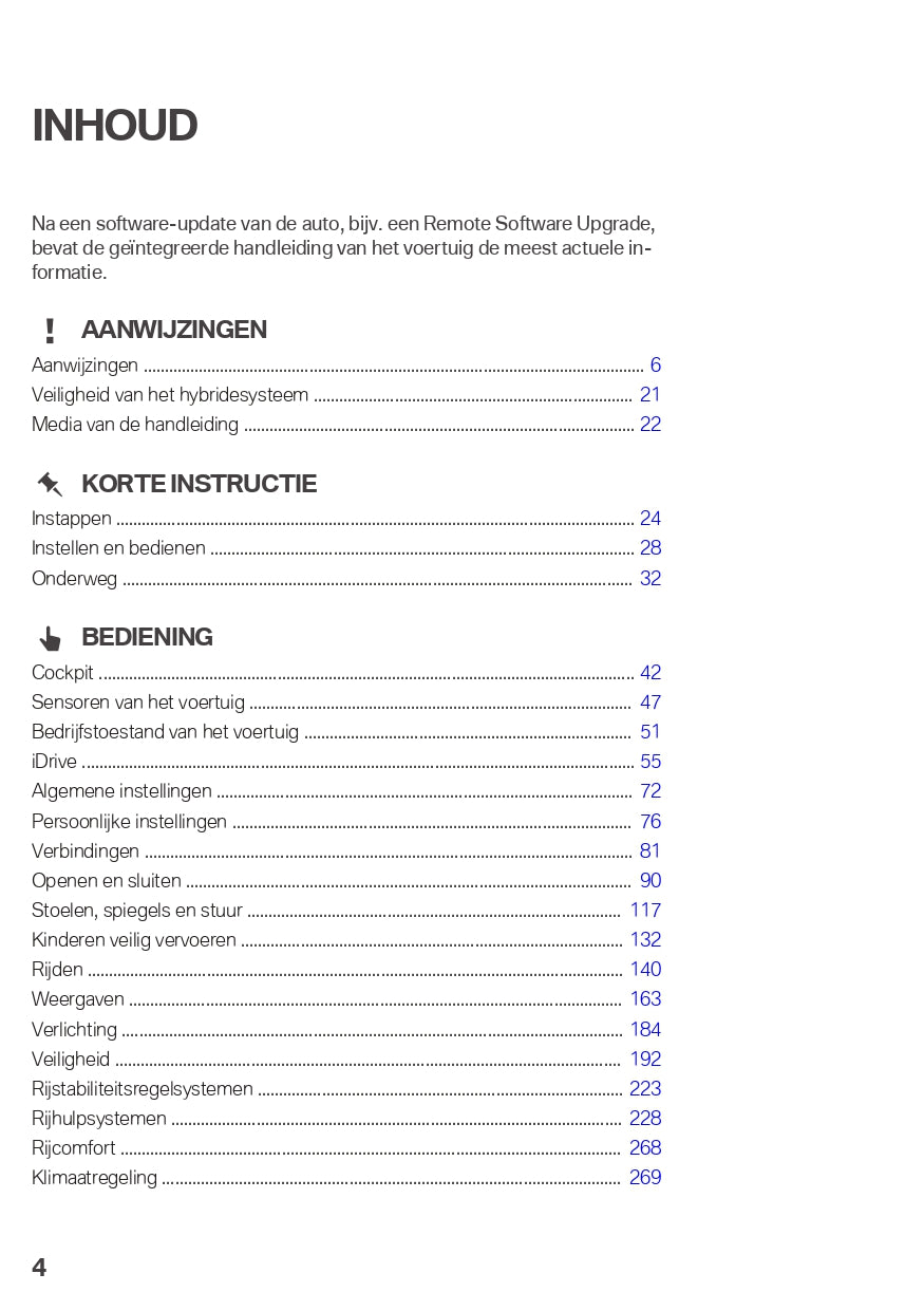 2021 BMW X3 Plug-in Hybrid Owner's Manual | Dutch