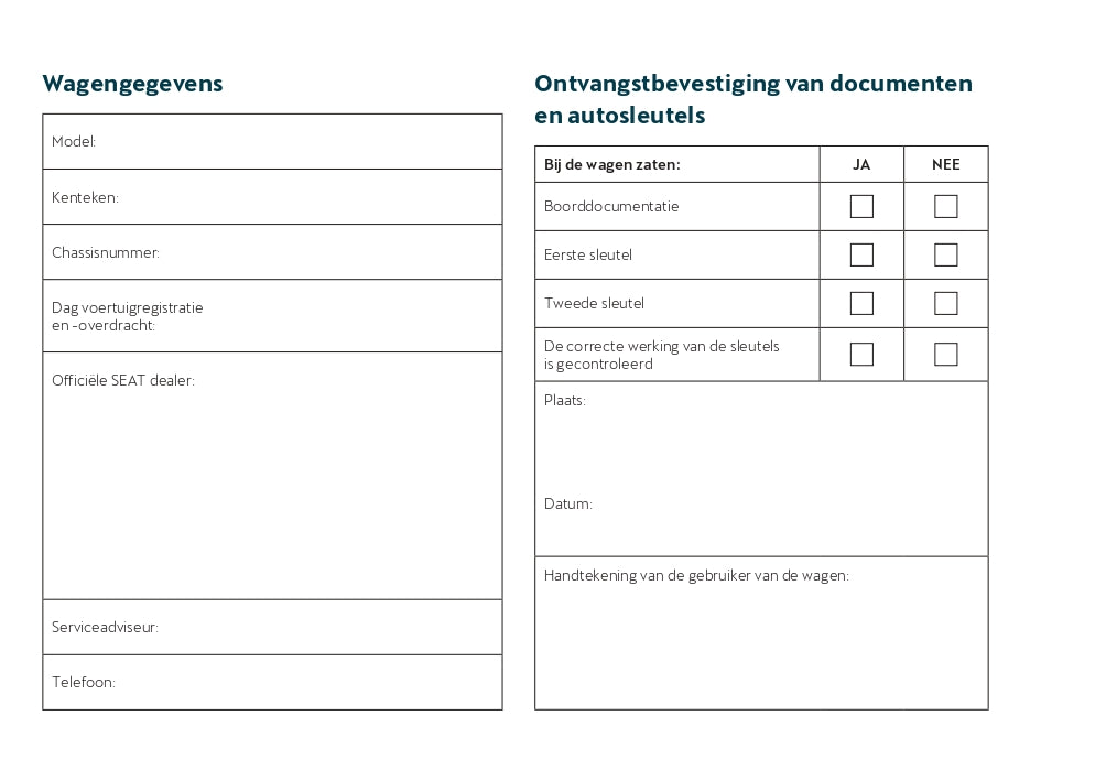 2020 Cupra Ateca Owner's Manual | Dutch