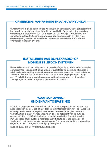 2023 Hyundai Tucson Hybrid/Plug-in Hybrid Gebruikershandleiding | Nederlands