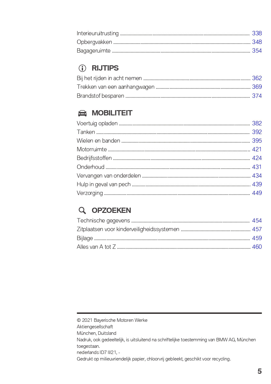 2021 BMW X5 Plug-in Hybrid Infotainment Manual | Dutch