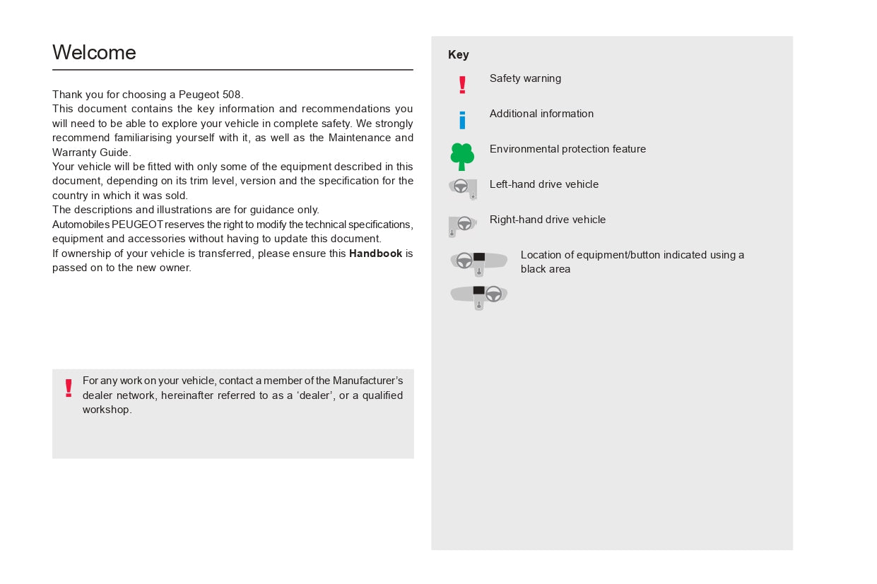 2023-2024 Peugeot 508 / 508SW Gebruikershandleiding | Engels