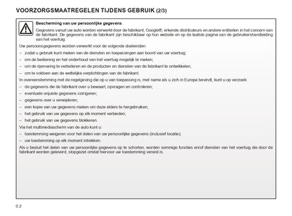 Renault OpenR Link User's Manual | Dutch