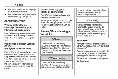 2023-2024 Opel Corsa/Corsa-e Gebruikershandleiding | Nederlands