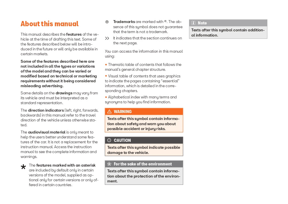 2021 Seat Leon Owner's Manual | English