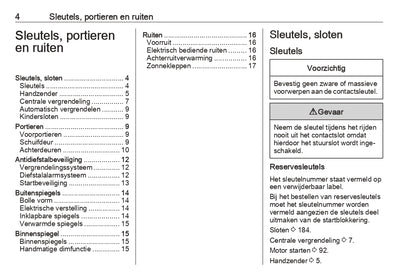 2023-2024 Opel Movano Owner's Manual | Dutch