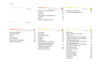 2015-2016 Peugeot 2008 Owner's Manual | Dutch