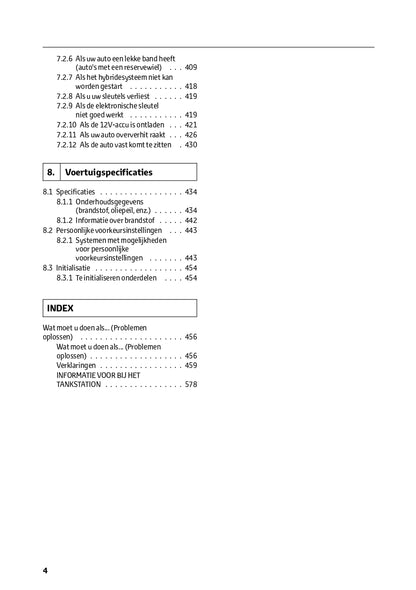 2024 Toyota Corolla Cross Owner's Manual | Dutch