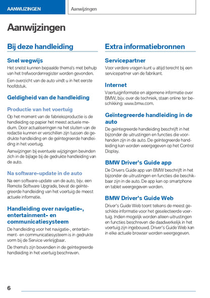 2021 BMW X3 Plug-in Hybrid Owner's Manual | Dutch