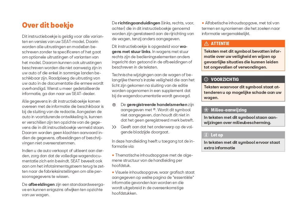2022 Seat Ateca Gebruikershandleiding | Nederlands