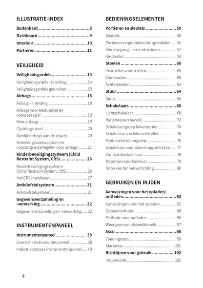 2023-2024 BYD Han EV Gebruikershandleiding | Nederlands