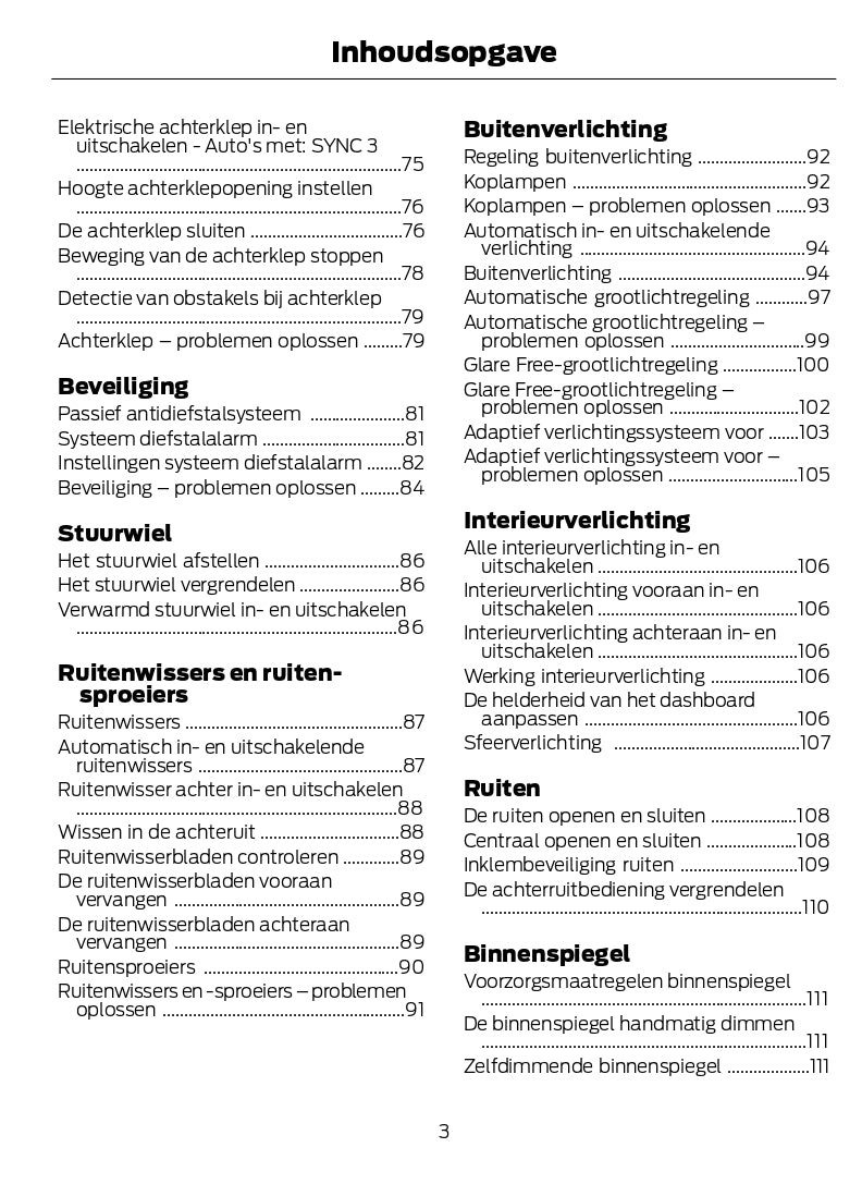 2022-2023 Ford Kuga Gebruikershandleiding | Nederlands