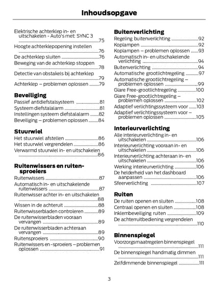 2022-2023 Ford Kuga Gebruikershandleiding | Nederlands