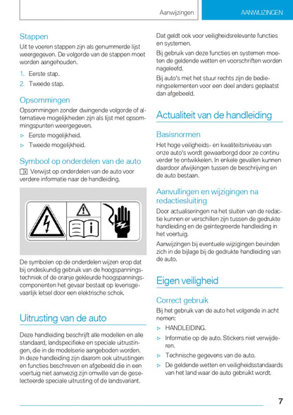 2021 BMW i3 Gebruikershandleiding | Nederlands
