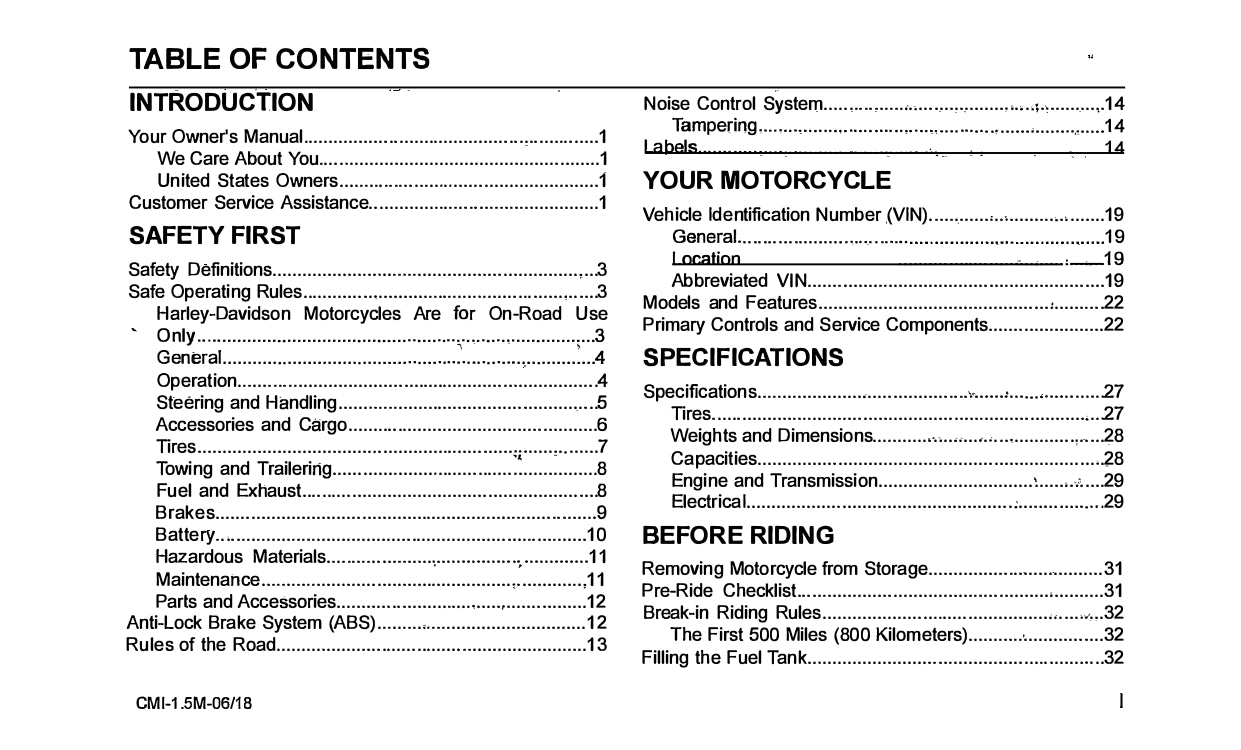 2019 Harley-Davidson Police Models Gebruikershandleiding | Engels