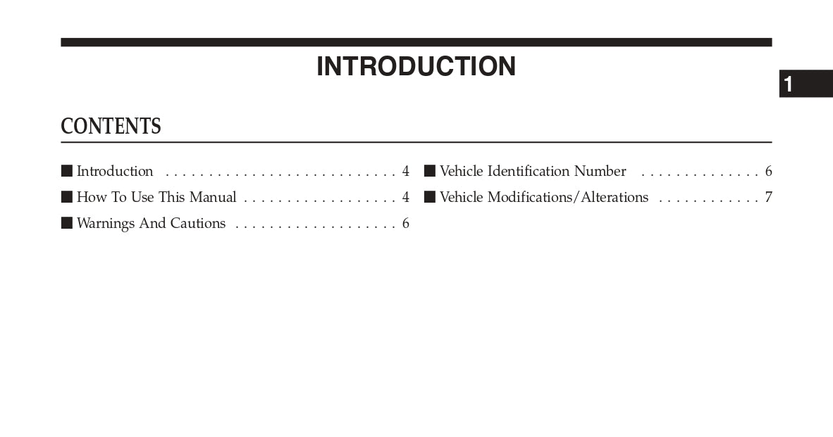 2010 Chrysler Sebring Owner's Manual | English