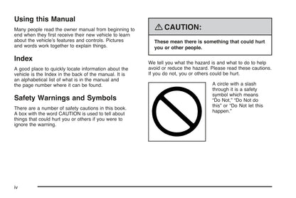 2008 Cadillac XLR/XLR-V Owner's Manual | English