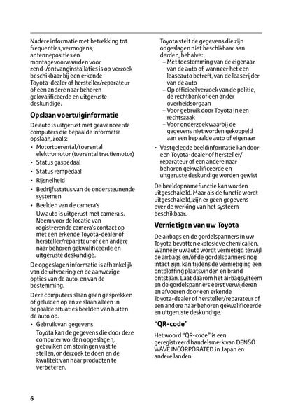 2024 Toyota Hilux Owner's Manual | Dutch