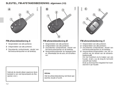 2018-2020 Renault Kangoo Owner's Manual | Dutch