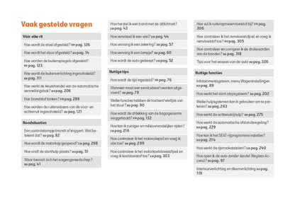 2020 Seat Leon Owner's Manual | Dutch