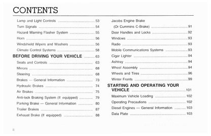 1997 Ford L-Series Owner's Manual | English