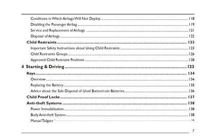 2023 MG HS Owner's Manual | English