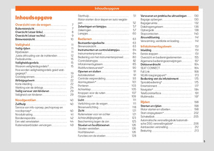 2020 Seat Leon Owner's Manual | Dutch