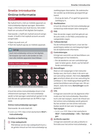 2022-2023 Audi A5 Gebruikershandleiding | Nederlands