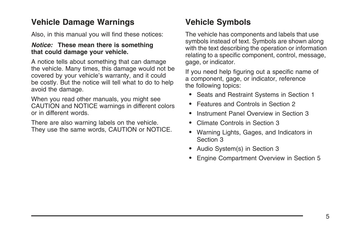 2007 Saturn Sky Owner's Manual | English