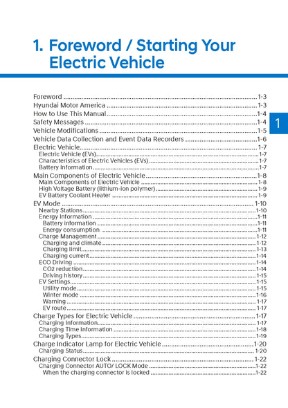 2023 Hyundai Kona Electric Manuel du propriétaire | Anglais