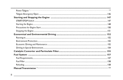 2023 MG HS Owner's Manual | English