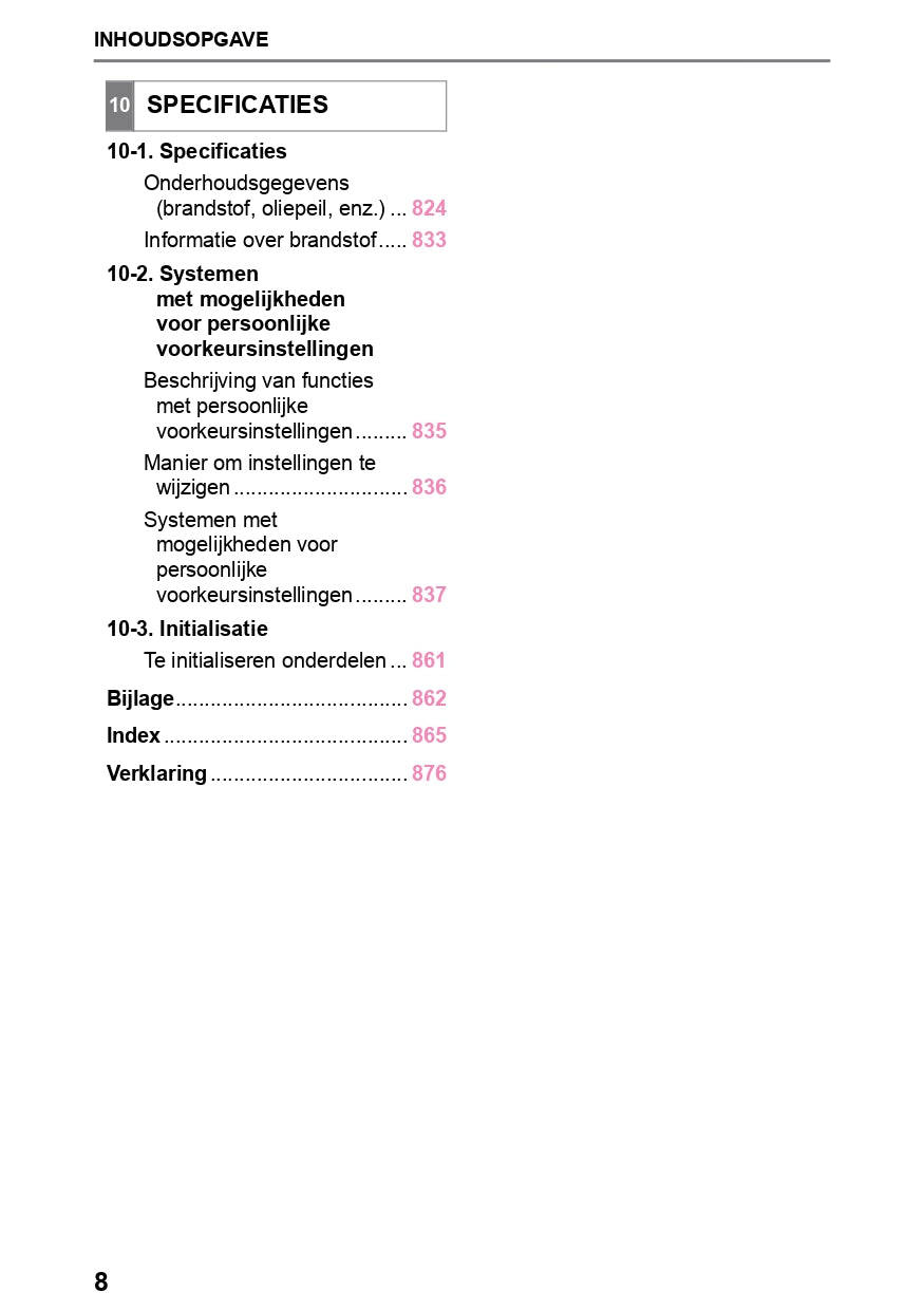 2023-2024 Lexus NX 450h Plus Owner's Manual | Dutch