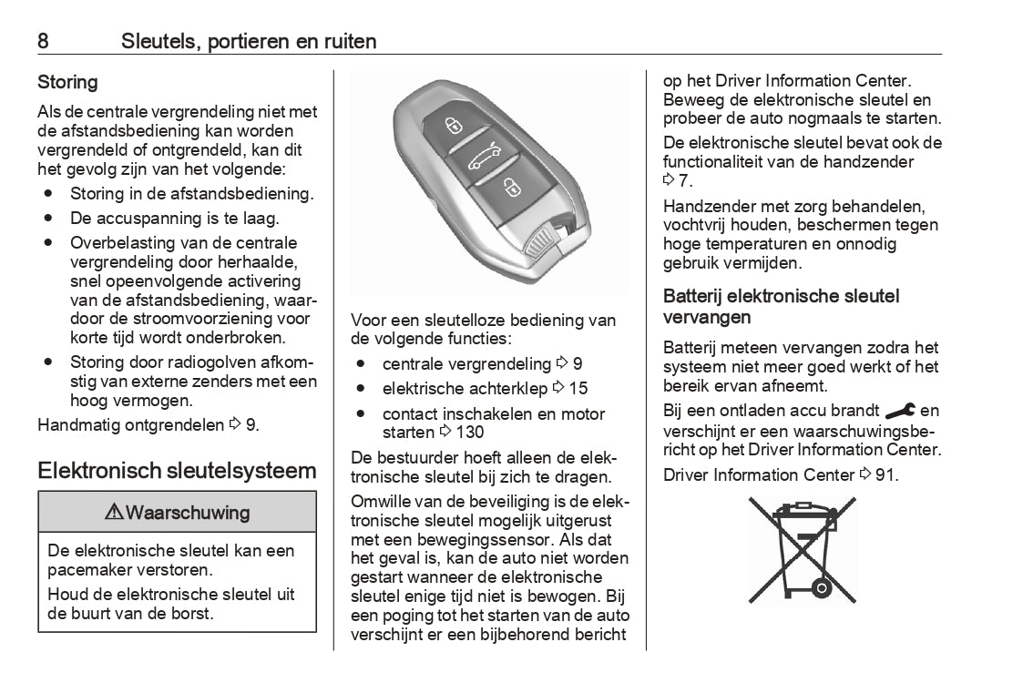 2023-2024 Opel Astra Gebruikershandleiding | Nederlands