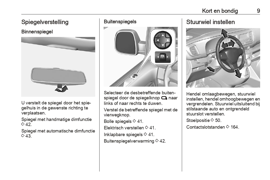 2022 Opel Vivaro Owner's Manual | Dutch