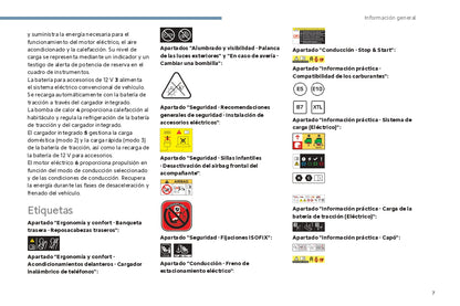 2024 Citroën C4/C4 X/ë-C4/ë-C4 X Owner's Manual | Spanish