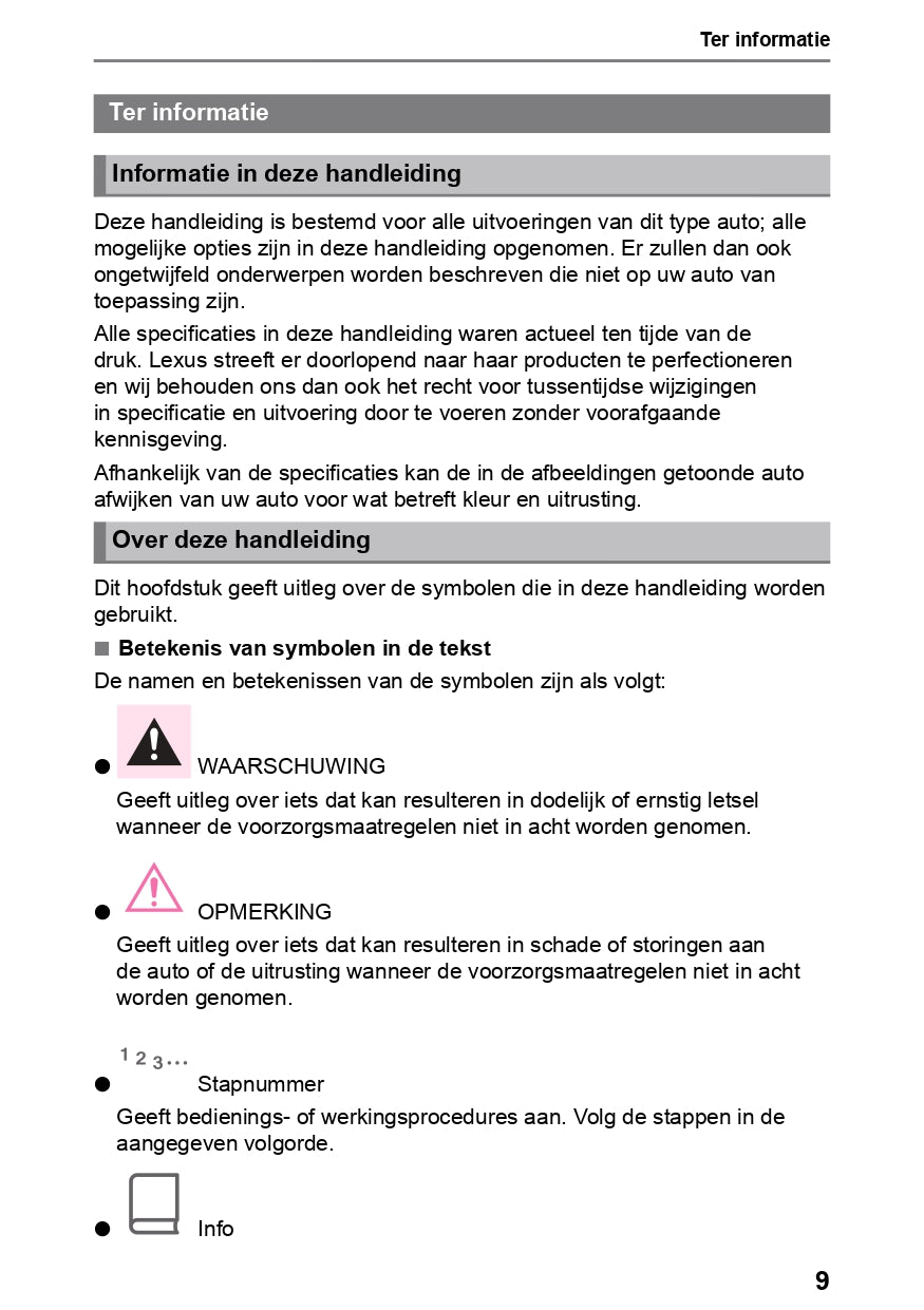 2023-2024 Lexus NX 450h Plus Gebruikershandleiding | Nederlands