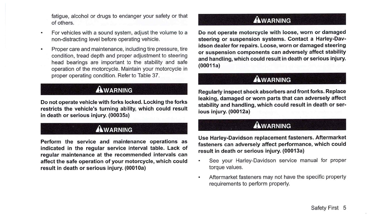 2016 Harley-Davidson Touring Manuel du propriétaire | Anglais