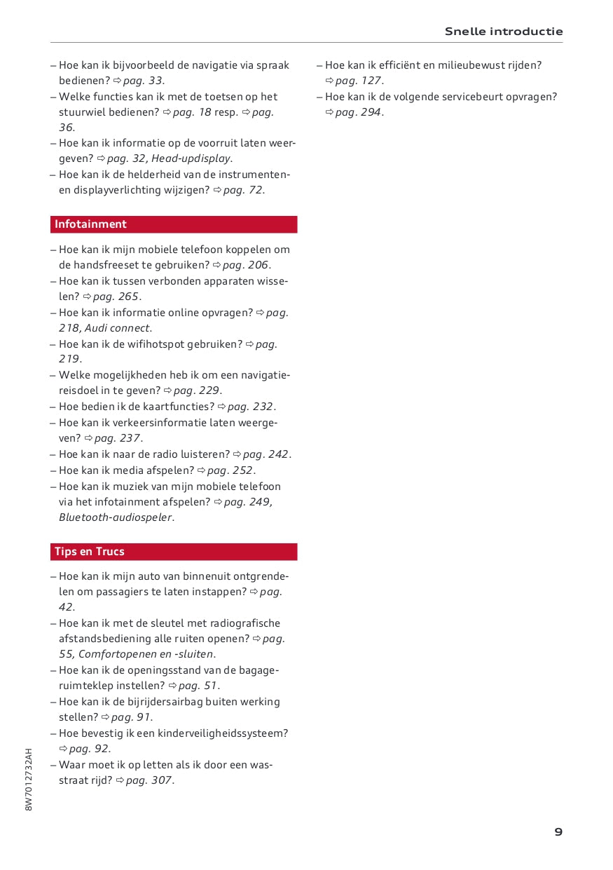 2022-2023 Audi A5 Gebruikershandleiding | Nederlands