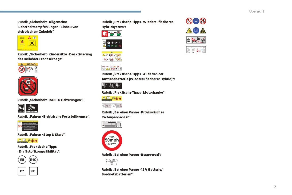 2024 Citroën C5 Aircross Owner's Manual | German