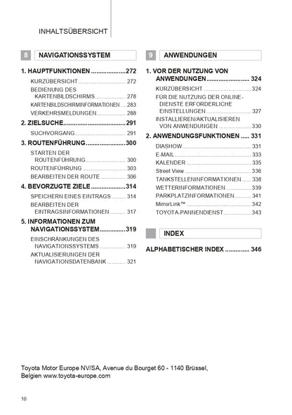 2017 Toyota RAV4 Infotainment Manual | German