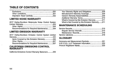 2017 Harley-Davidson Softail Manuel du propriétaire | Anglais