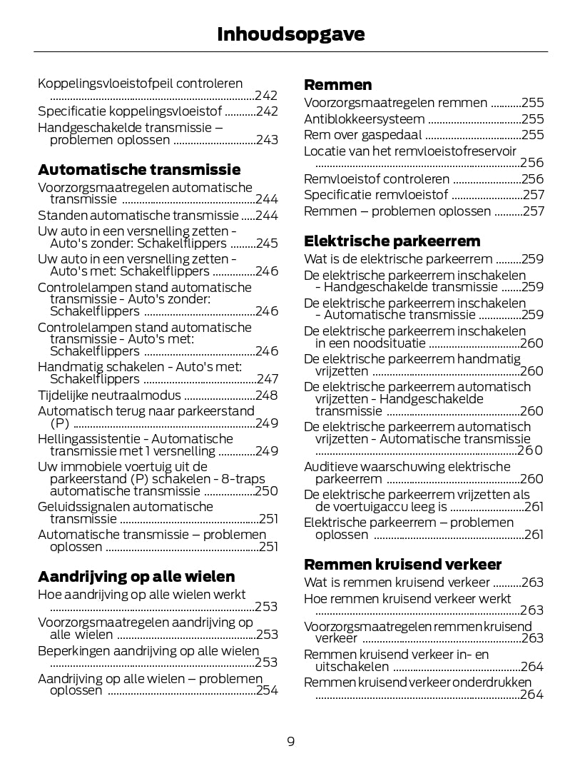 2022-2023 Ford Kuga Manuel du propriétaire | Néerlandais