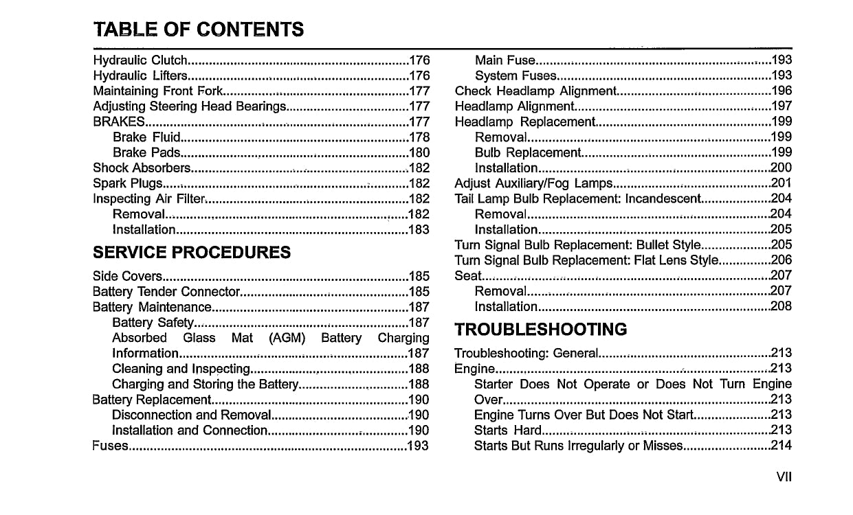 2020 Harley-Davidson Touring Owner's Manual | English