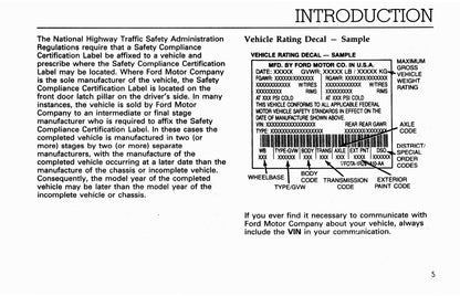 1993 Ford L-Series Manuel du propriétaire | Anglais