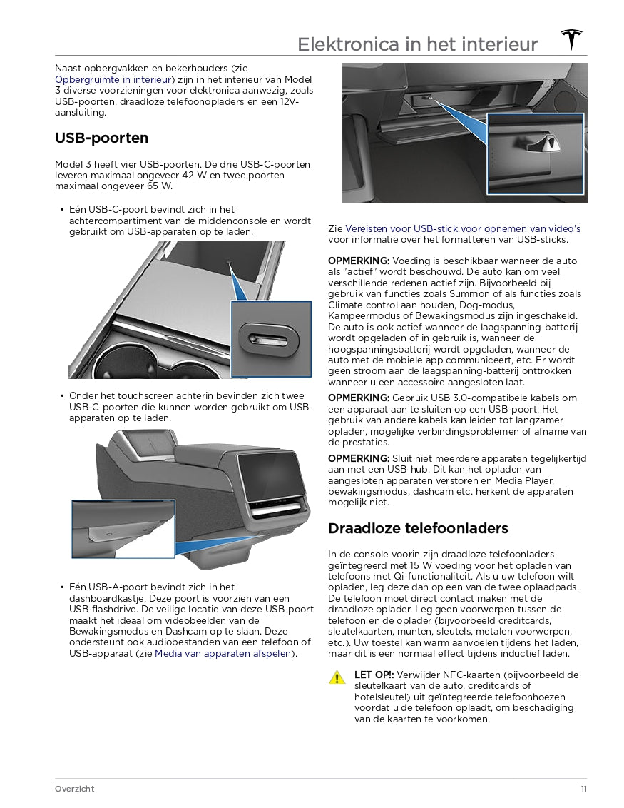 2024 Tesla Model 3 Gebruikershandleiding | Nederlands