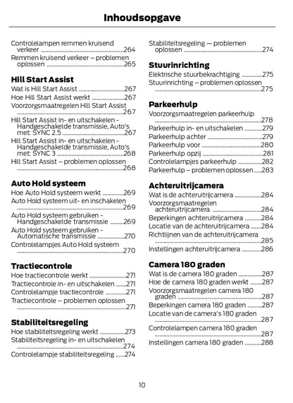 2022-2023 Ford Kuga Gebruikershandleiding | Nederlands