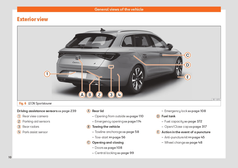 2022 Week 48 Seat Leon Manuel du propriétaire | Anglais