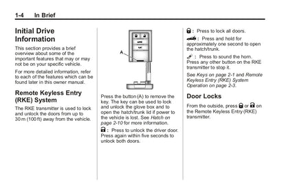 2013 Chevrolet Corvette Owner's Manual | English