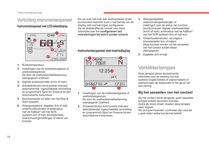 2017-2019 Citroën C3 Aircross Owner's Manual | Dutch