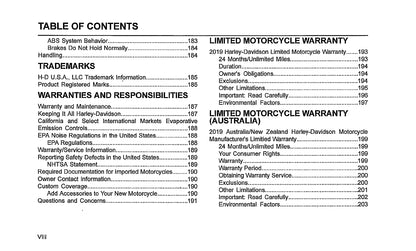 2019 Harley-Davidson FLHXSE Manuel du propriétaire | Anglais