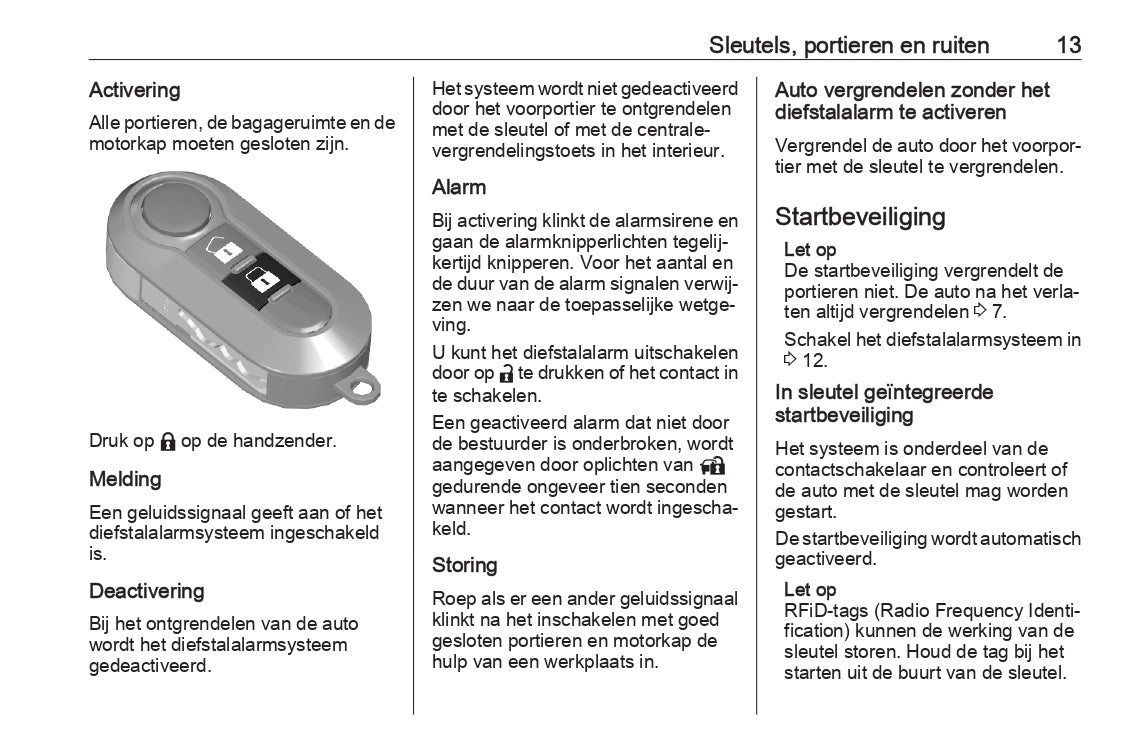 2023-2024 Opel Movano Owner's Manual | Dutch